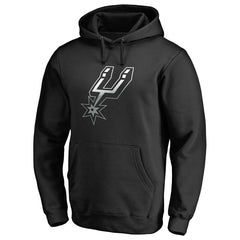 Black San Antonio Spurs Gradient Logo Pullover Hoodie | NBA