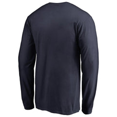 Navy Indiana Pacers Gradient Logo Long Sleeve T-Shirt | NBA