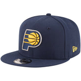 Navy Indiana Pacers Team Color 9FIFTY Snapback Hat | NBA