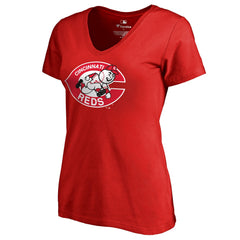 Cincinnati Reds Women's Cooperstown Collection Forbes T-Shirt - MLB T-shirts