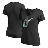 Miami Marlins Women's Cooperstown Collection Forbes T-Shirt - MLB T-shirts