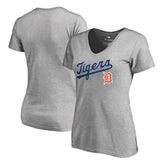 Detroit Tigers Women's Core Wahconah V-Neck T-Shirt - MLB T-shirts