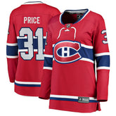 Carey Price Montreal Canadiens Fanatics Women's Home Breakaway Jersey - NHL Jerseys