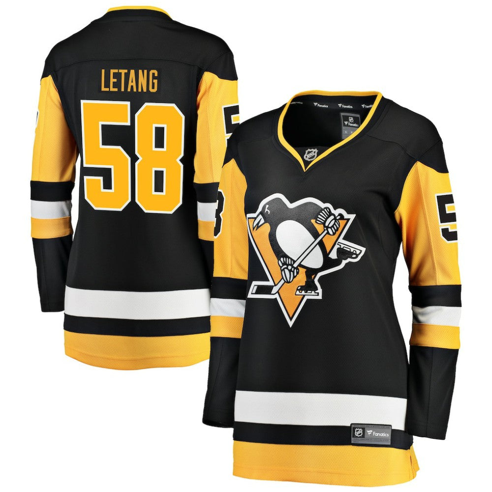 Kris Letang Pittsburgh Penguins Fanatics Women's Home Breakaway Jersey - NHL Jerseys
