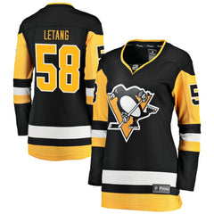 Kris Letang Pittsburgh Penguins Fanatics Women's Home Breakaway Jersey - NHL Jerseys