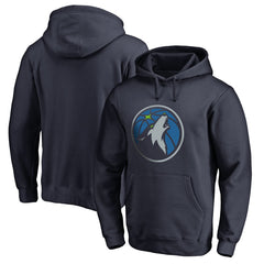 Navy Minnesota Timberwolves Primary Logo Pullover Hoodie | NBA