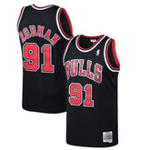 Black Dennis Rodman Chicago Bulls 1997/98 Hardwood Classics Swingman Jersey sale | NBA