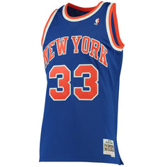 Blue Patrick Ewing New York Knicks 1991/92 Hardwood Classics Swingman Jersey | NBA