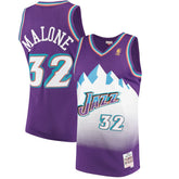 Purple Karl Malone Utah Jazz 1996/97 Hardwood Classics Swingman Jersey | NBA