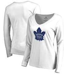 Toronto Maple Leafs Women's Primary Logo Long Sleeve T-Shirt - NHL T-shirts
