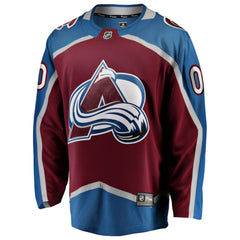 Colorado Avalanche Fanatics Home Breakaway Custom Jersey - NHL Jerseys