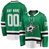Dallas Stars Fanatics Home Breakaway Custom Jersey - NHL Jerseys