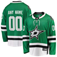 Dallas Stars Fanatics Home Breakaway Custom Jersey - NHL Jerseys