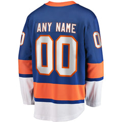 New York Islanders Fanatics Home Breakaway Custom Jersey - NHL Jerseys