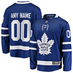 Toronto Maple Leafs Fanatics Home Breakaway Custom Jersey - NHL Jerseys