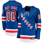 New York Rangers Fanatics Women's Home Breakaway Custom Jersey - NHL Jerseys