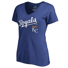 Kansas City Royals Women's Team Lockup T-Shirt - MLB T-shirts