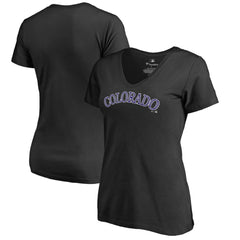 Colorado Rockies Women's Team Wordmark T-Shirt - MLB T-shirts