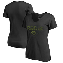 Cincinnati Reds Women's Camo T-Shirt - MLB T-shirts