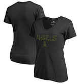 Los Angeles Angels Women's Camo T-Shirt - MLB T-shirts