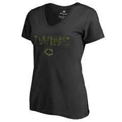 Minnesota Twins Women's Camo T-Shirt - MLB T-shirts