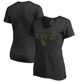 Tampa Bay Rays Women's Camo T-Shirt - MLB T-shirts