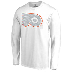 Philadelphia Flyers White Out Long Sleeve T-Shirt - NHL T-shirts