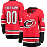 Carolina Hurricanes Fanatics Women's Alternate Breakaway Custom Jersey - NHL Jerseys