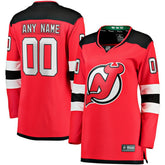 New Jersey Devils Fanatics Women's Home Breakaway Custom Jersey - NHL Jerseys