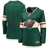 Minnesota Wild Fanatics Women's Home Breakaway Jersey - NHL Jerseys