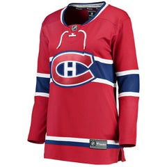 Montreal Canadiens Fanatics Women's Home Breakaway Jersey - NHL Jerseys
