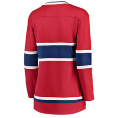 Montreal Canadiens Fanatics Women's Home Breakaway Jersey - NHL Jerseys