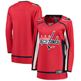 Washington Capitals Fanatics Women's Home Breakaway Jersey - NHL Jerseys