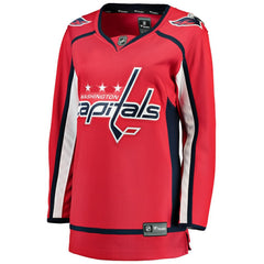 Washington Capitals Fanatics Women's Home Breakaway Jersey - NHL Jerseys