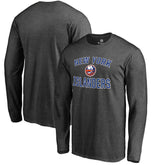 New York Islanders Victory Arch Long Sleeve T-Shirt - NHL T-shirts