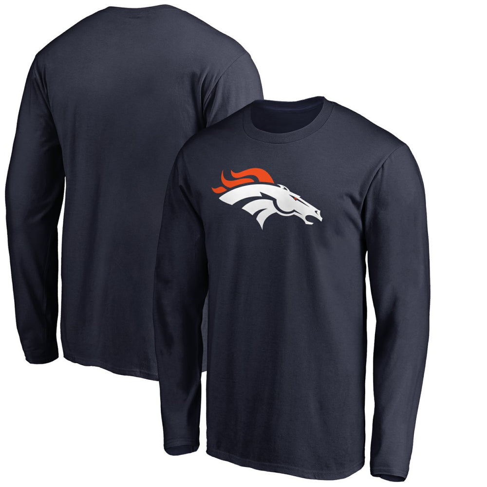 Denver Broncos Primary Logo Long-Sleeve T-Shirt | NFL Sale