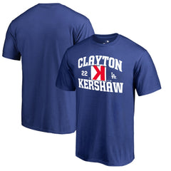 Clayton Kershaw Los Angeles Dodgers Player Hometown Collection CK Strike T-Shirt - MLB T-shirts
