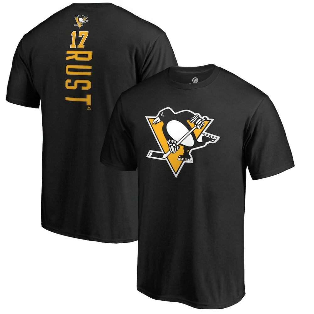 Bryan Rust Pittsburgh Penguins Backer Name & Number T-Shirt - NHL T-shirts