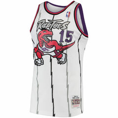 White Vince Carter Toronto Raptors 1998/99 Hardwood Classics Swingman Jersey | NBA
