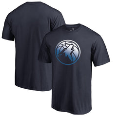 Navy Minnesota Timberwolves Gradient Logo T-Shirt | NBA