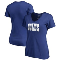 Indianapolis Colts Women's Wordmark V-Neck T-Shirt | NFL Online