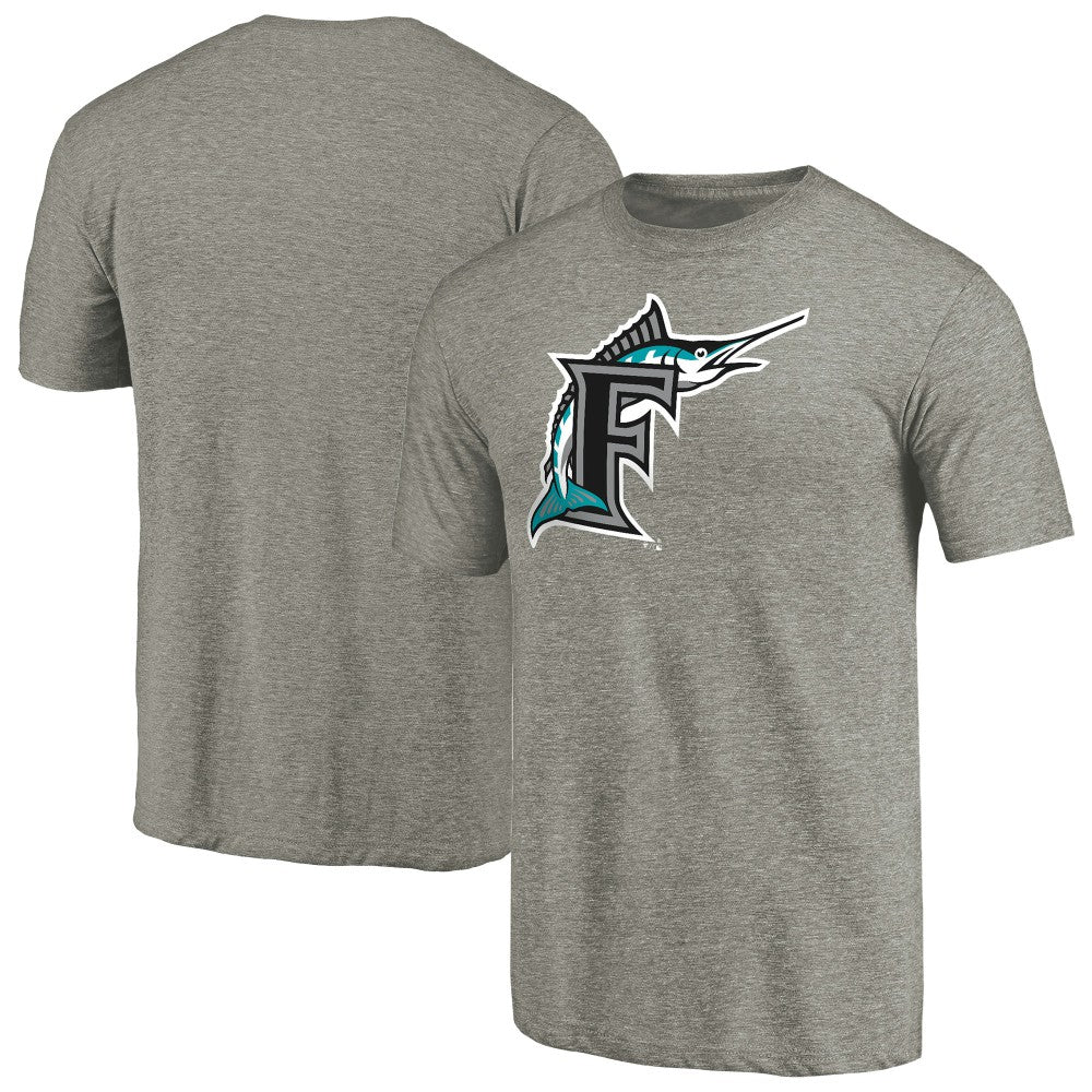 Miami Marlins Cooperstown Collection Forbes Tri-Blend T-Shirt - MLB T-shirts