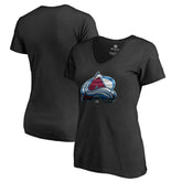 Colorado Avalanche Women's Midnight Mascot V-Neck T-Shirt - NHL T-shirts