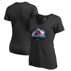 Colorado Avalanche Women's Midnight Mascot V-Neck T-Shirt - NHL T-shirts