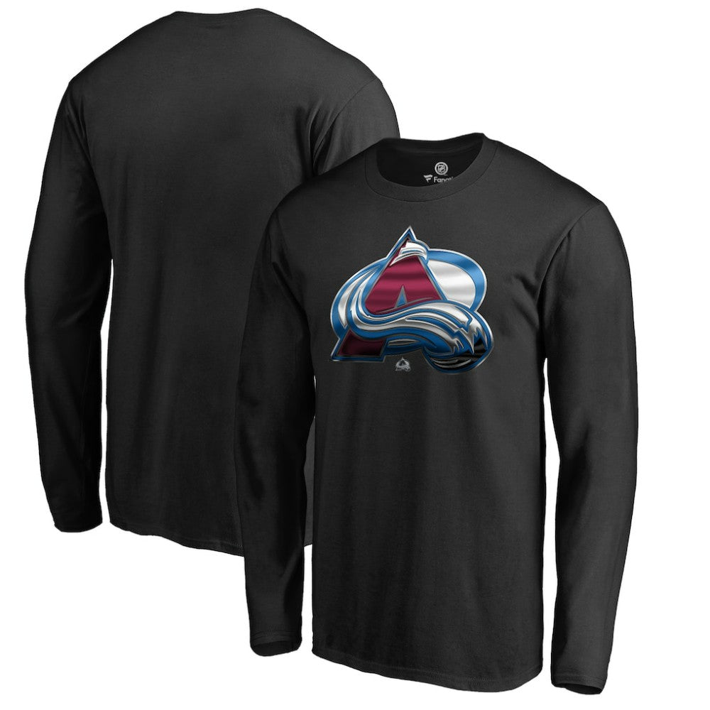 Colorado Avalanche Midnight Mascot Long Sleeve T-Shirt - NHL T-shirts