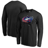 Columbus Blue Jackets Midnight Mascot Long Sleeve T-Shirt - NHL T-shirts