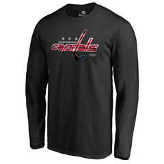 Washington Capitals Midnight Mascot Long Sleeve T-Shirt - NHL T-shirts