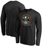 Black Denver Nuggets Midnight Mascot Long Sleeve T-Shirt sale | NBA