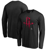 Black Houston Rockets Midnight Mascot Long Sleeve T-Shirt | NBA