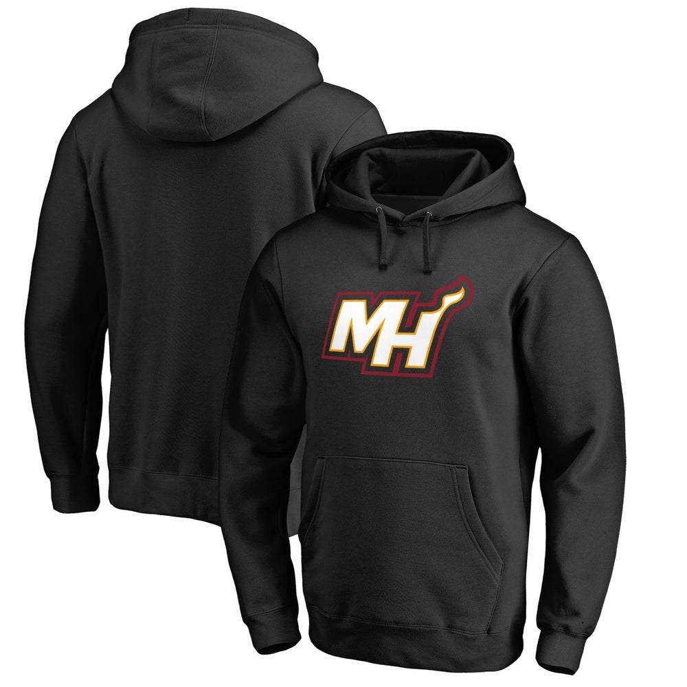 Black Miami Heat Alternate Logo Pullover Hoodie | NBA
